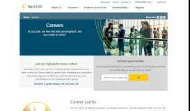 
							         Careers | Sun Life Financial								  
							    