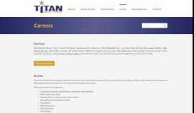 
							         Careers | Titan Security								  
							    