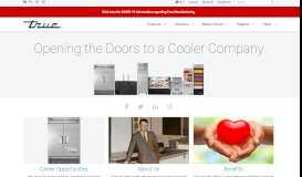 
							         Careers | True Manufacturing Co., Inc. - True Refrigeration								  
							    