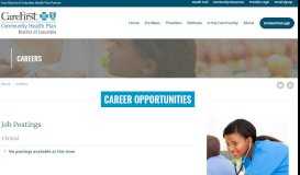 
							         Careers - Trusted Health Plan								  
							    
