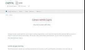 
							         Careers within Capita | Capita One								  
							    