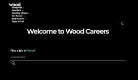 
							         Careers - Wood Group								  
							    