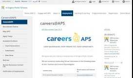 
							         careers@APS - Arlington Public Schools								  
							    