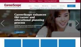 
							         CareerScope - Career Assessment and Reporting System |								  
							    