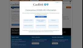 
							         CareFirst's Employer Portal								  
							    