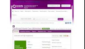 
							         Carefound Home Care (Wilmslow) - CQC								  
							    