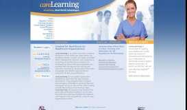 
							         careLearning - training and education for healthcare ...								  
							    