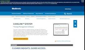 
							         CareLink System | Medtronic								  
							    