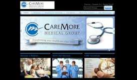
							         CareMore Medical Group - (Home page)								  
							    
