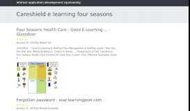 
							         Careshield e learning four seasons - dynamic-dns.net								  
							    