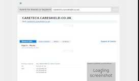 
							         caretech.careshield.co.uk at WI. Sign in - Myrus								  
							    