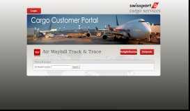 
							         Cargo Customer Portal								  
							    