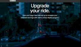 
							         Cargo | Official Website | Maximize your rideshare earnings								  
							    