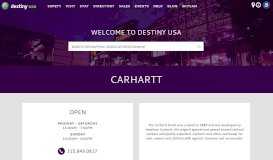 
							         Carhartt - Destiny USA								  
							    