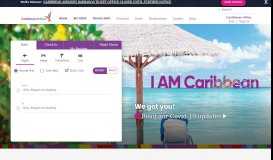 
							         Caribbean Airlines | Book flights, cheap tickets & low fares								  
							    