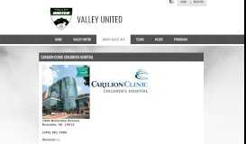 
							         Carilion Clinic Children's Hospital - Valley AFC								  
							    