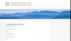
							         Caring Community Clinic – NCAFC: North Carolina Association of ...								  
							    