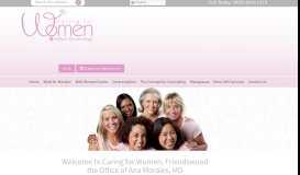 
							         Caring for Women | Ana Morales, MD | Gynecologist Friendswood, TX								  
							    