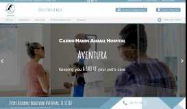 
							         Caring Hands – Animal Hospital Aventura, Florida								  
							    
