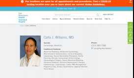
							         Carla J. Williams, MD Gynecology of Greenwich Hospital								  
							    