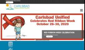 
							         Carlsbad Unified School District								  
							    