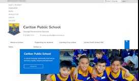 
							         Carlton Public School: Home								  
							    