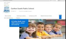 
							         Carlton South Primary School								  
							    