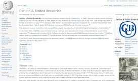 
							         Carlton & United Breweries - Wikipedia								  
							    