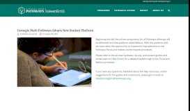 
							         Carnegie Math Pathways Adopts New Student Platform | Carnegie ...								  
							    