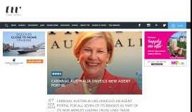 
							         Carnival Australia unveils new agent portal – Travel Weekly								  
							    