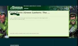 
							         Carol Ferris (Green Lantern: The Animated Series) | Green Lantern ...								  
							    
