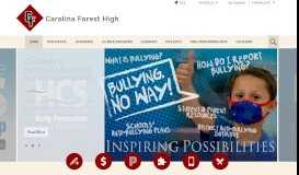 
							         Carolina Forest High School / Homepage - Horry County Schools								  
							    