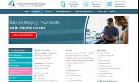 
							         Carolina Imaging - Fayetteville - North Carolina Diagnostic Imaging								  
							    