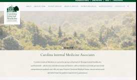 
							         Carolina Internal Medicine: Asheville Doctors | Primary Care								  
							    