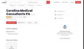 
							         Carolina Medical Consultants PA - Internal Medicine - 311 ...								  
							    