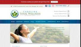 
							         Carolina Total Wellness								  
							    