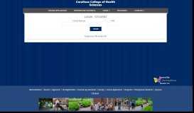 
							         Carolinas College of Health Sciences : Home Page								  
							    