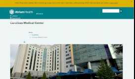 
							         Carolinas Medical Center (CMC) | Atrium Health								  
							    