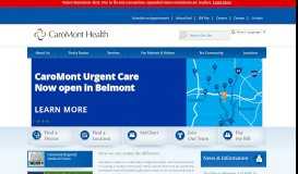 
							         CaroMont Health | CaroMont Regional Medical Center								  
							    