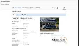 
							         Carport fürs Autohaus (35633 Lahnau) - Suntrol Portal								  
							    