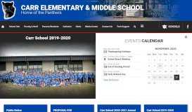 
							         Carr Elementary & Middle School - Clarksville								  
							    