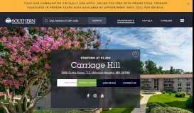 
							         Carriage Hill Apartments for Rent in Suitland, MD | Southern ...								  
							    