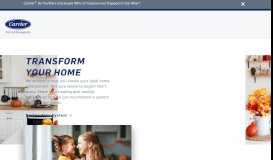 
							         Carrier Home Comfort | Carrier Residential								  
							    