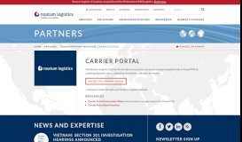 
							         Carrier Portal | MIQ								  
							    