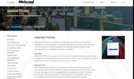 
							         Carrier Web Portals | McLeod Software								  
							    