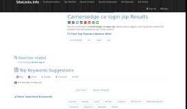 
							         Carriersedge ce login jsp Results For Websites Listing								  
							    