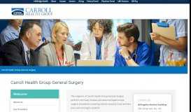 
							         Carroll Health Group General Surgery - Westminster, MD								  
							    