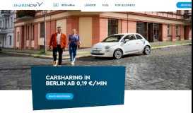 
							         Carsharing Berlin | Ohne Formalitäten und Papierkram | car2go Berlin								  
							    