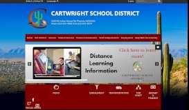 
							         Cartwright School District: Home								  
							    