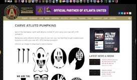 
							         Carve ATLUTD Pumpkins | Atlanta United FC								  
							    